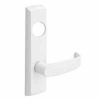SARGENT LC-P706-8-NEL-WSP narrow stile exit device lever trim, white finish, L lever, less cylinder