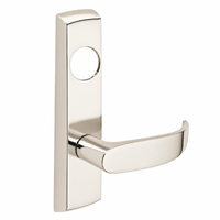 SARGENT LC-P706-8-NEP-US14 narrow stile exit device lever trim, satin nickel plate, P lever less cylinder