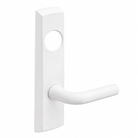 SARGENT LC-P706-8-NEW-WSP narrow stile exit device lever trim, white finish, W lever, less cylinder