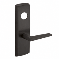 SARGENT LC-P706-8-WEF-US10B wide stile exit device lever trim, dark bronze US10B, F lever, less cylinder