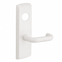 SARGENT LC-P706-8-WEJ-WSP wide stile exit device lever trim, white suede powder coat, J lever escutcheon