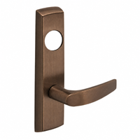 SARGENT LC-P713-8-NEB narrow stile exit device lever trim, US10BL dark bronze, B lever, less cylinder