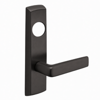 SARGENT LC-P713-8-NEE-US10B narrow stile exit device lever trim, dark bronze finish, rectangular escutcheon