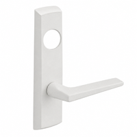 SARGENT LC-P713-8-NEF-WSP narrow stile exit device lever trim, white finish, rectangular escutcheon