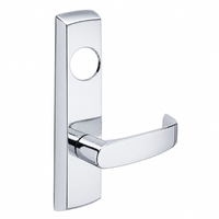 SARGENT LC-P713-8-NEL-US26 narrow stile exit device lever trim, polished chrome plate with L lever