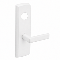 SARGENT LC-P713-8-WEE-WSP wide stile exit device lever trim in WSP white suede powder coat