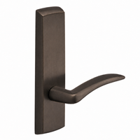 SARGENT P715-8-NEA-US10BE narrow stile exit device lever trim, dark bronze finish, non-keyed A lever