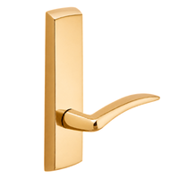 SARGENT P715-8-NEA-US9 narrow stile exit device lever trim, polished bronze, non-keyed passage A lever