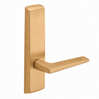 SARGENT P715-8-NEF-US10 narrow stile exit device lever trim, satin bronze finish, rectangular escutcheon