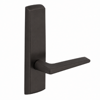SARGENT P715-8-NEF narrow stile exit device lever trim, F lever, oil-rubbed bronze US10B, non-keyed