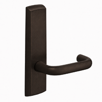 SARGENT P715-8-NEJ-US10BE narrow stile exit device J lever trim in dark bronze, non-keyed passage