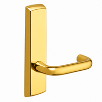 SARGENT P715-8-NEJ narrow stile exit device J lever trim in polished brass US3, non-keyed passage