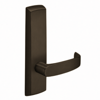 SARGENT P715-8-NEL narrow stile exit device lever trim, US10B oil-rubbed bronze, L lever on long plate