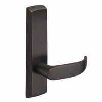 SARGENT P715-8-NEP narrow stile exit device P lever trim, US10BE oil-rubbed bronze, non-keyed passage