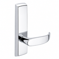 SARGENT P715-8-NEP narrow stile exit device lever trim, polished chrome US26, non-keyed passage P lever