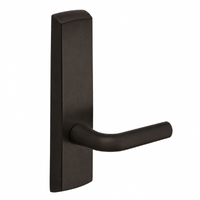 SARGENT P715-8-NEW narrow stile exit device lever trim, W lever, US10BE dark bronze finish, non-keyed