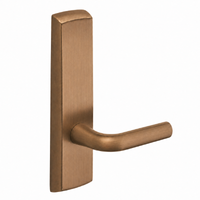 SARGENT P715-8-NEW narrow stile exit device lever trim, US10BL satin bronze, non-keyed W lever