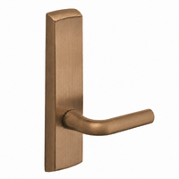 SARGENT P715-8-NEW narrow stile exit device lever trim, US10 satin bronze, W lever, non-keyed