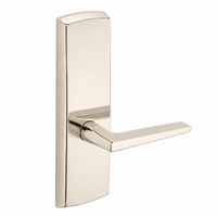 SARGENT P715-8-WEF-US14 wide stile exit device lever trim, bright nickel finish, rectangular escutcheon