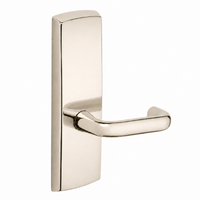 SARGENT P715-8-WEJ wide stile exit device lever trim, J lever, satin nickel US14 finish