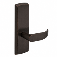 SARGENT P715-8-WEP US10BE wide stile exit device lever trim, dark bronze plate with P lever, passage