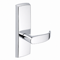 SARGENT P715-8-WEP US26 polished chrome wide stile exit device P lever trim, passage, non-keyed
