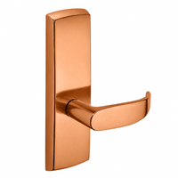 SARGENT P715-8-WEP-US9 wide stile exit device P lever trim, bright bronze, rectangular escutcheon