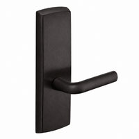 SARGENT P715-8-WEW wide stile exit device lever trim, W lever, US10B oil-rubbed bronze, non-keyed
