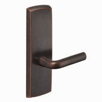 SARGENT P715-8-WEW US10BL wide stile exit device lever trim, W lever on long escutcheon, dark bronze