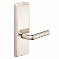 SARGENT P715-8-WEW wide stile exit device lever trim, W lever on long escutcheon, US14 polished nickel