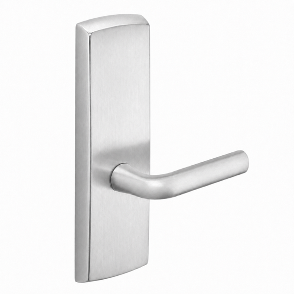 SARGENT P715-8-WEW US26D wide stile exit device lever trim, satin chrome, W lever, non-keyed