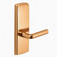 SARGENT P715-8-WEW US9 wide stile exit device lever trim, polished bronze plate with W lever, non-keyed