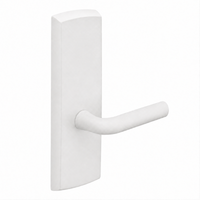SARGENT P715-8-WEW-WSP wide stile exit device lever trim, white finish, W lever, passage non-keyed