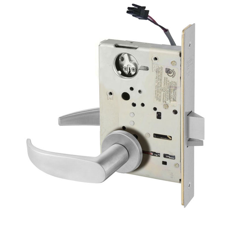 Sargent RX-LC-8205-12V-LNP-US26D Office or Entry 12V Electrified Mortise Lock