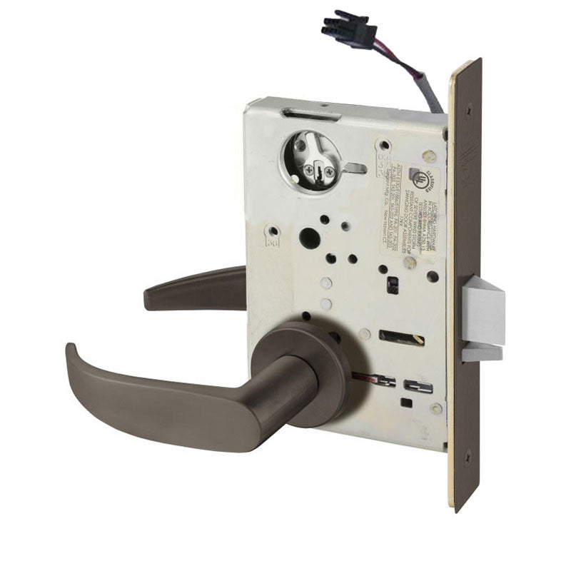 Sargent RX-LC-8205-24V-LNP-US10B Office or Entry 24V Electrified Mortise Lock