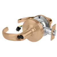 Schlage ND80BD-SPA-RX storeroom cylindrical lock, Sparta lever, satin bronze 612 finish, SFIC prep less core