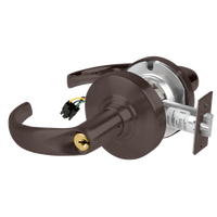 Schlage ND80PD-EL-SPA-613 electrified storeroom lock, oil-rubbed bronze, Sparta lever with cylinder