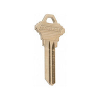 Schlage 35-131-FG Key Blank, Unembossed Both Sides, FG Keyway