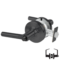 Schlage ALX40-BRW Privacy Cylindrical Lock, Broadway Lever, Non-Keyed