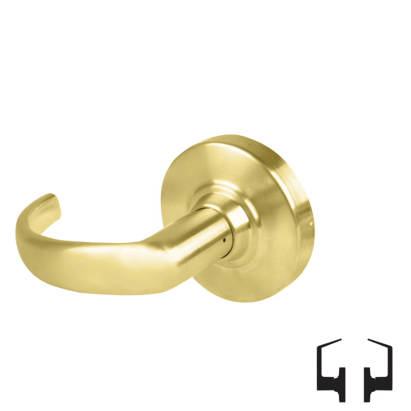Schlage ALX172-SPA Double Dummy Trim, Sparta Lever, Non-Keyed
