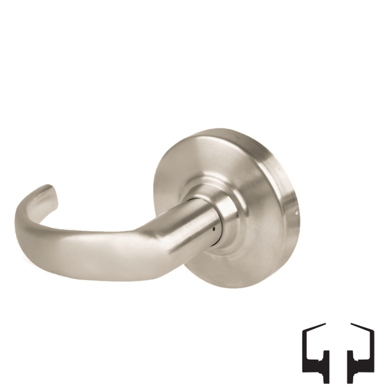 Schlage ALX172-SPA Double Dummy Trim, Sparta Lever, Non-Keyed