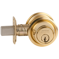 Schlage B562P-605 Double Cylinder Deadbolt, Keyed Outside/Keyed Inside, Keyed Random [2] keys