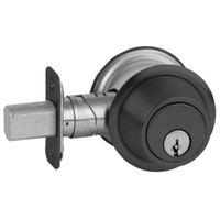 Schlage B562P Double Cylinder Deadbolt, Keyed Outside/Keyed Inside, Keyed Random [2] keys