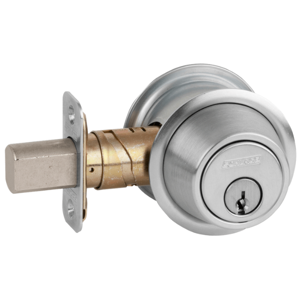Schlage B562P Double Cylinder Deadbolt, Keyed Outside/Keyed Inside, Keyed Random [2] keys