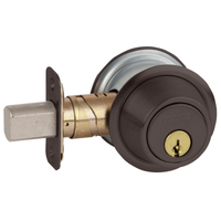 Schlage B562P Double Cylinder Deadbolt, Keyed Outside/Keyed Inside, Keyed Random [2] keys
