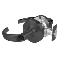 Schlage ND70BD-SPA cylindrical classroom lock, Sparta lever, matte black 622 finish, SFIC less core prep
