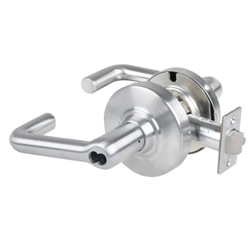 Schlage ND70BD-TLR Cylindrical Classroom Lock, Tubular Lever, SFIC Prep Less Core