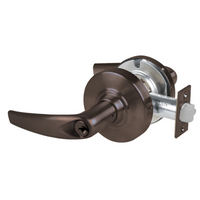 Schlage ND70PD-ATH classroom cylindrical lock, Athens lever, keyed different, oil-rubbed bronze 613 finish