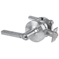 Schlage ND70PD-LAT 626 classroom cylindrical lock with Latitude lever, satin chrome finish