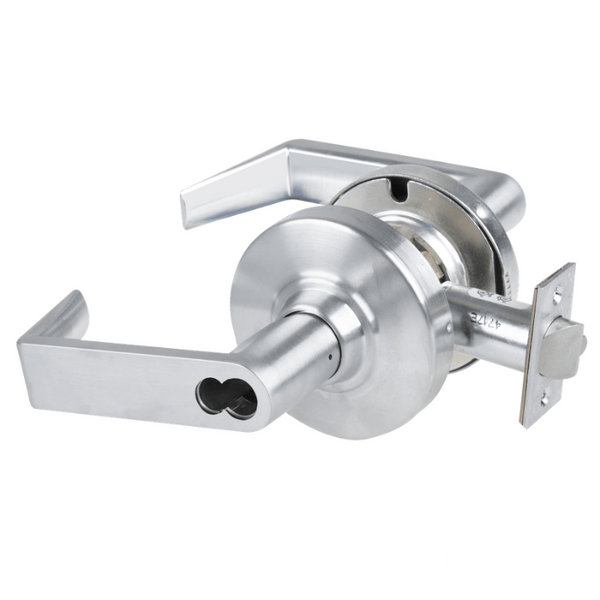 Schlage ND80BD-RHO Cylindrical Storeroom Lock, Rhodes Lever, SFIC Prep Less Core